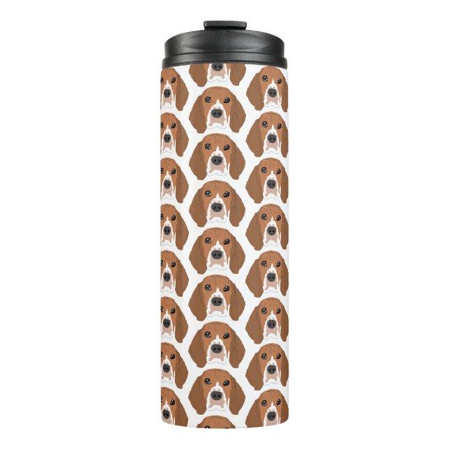 Bouteilles Isothermes Beagles sur Tumbler (Devant)
