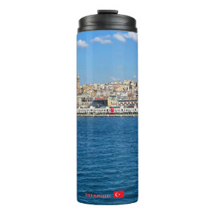 Bouteilles Isothermes Beau panorama de voyage à Istanbul