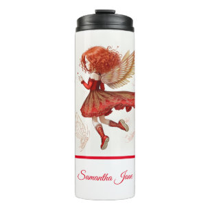Bouteilles Isothermes Beau Petit Rouge Flying Fairy Imaginaire Art