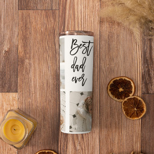 Bouteilles Isothermes Beauté Collage photo Meilleur papa Jamais Cadeau