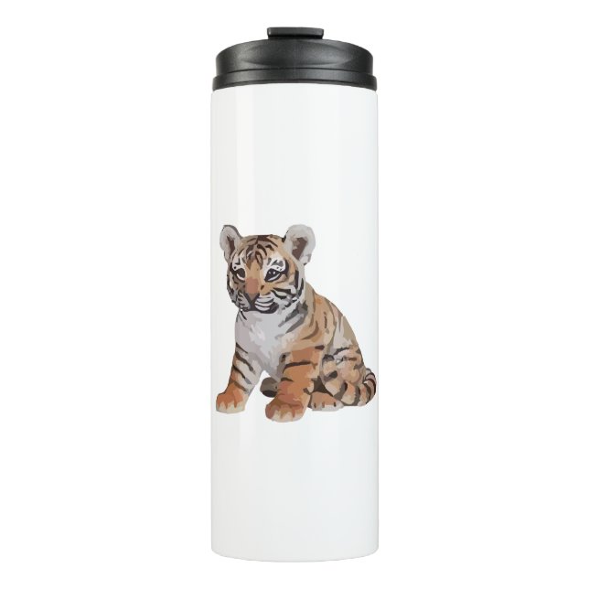 Bouteilles Isothermes Bébé tigre (Devant)