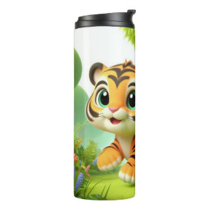 Bouteilles Isothermes Bébé tigre mignon