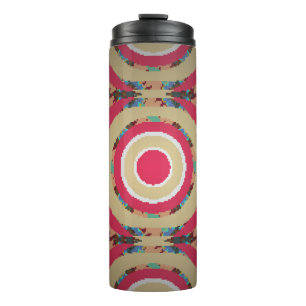 Bouteilles Isothermes Beige, pink and blue texture. Abstract ornament. H