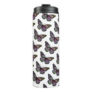 Bouteilles Isothermes Belles papillons aquarelles
