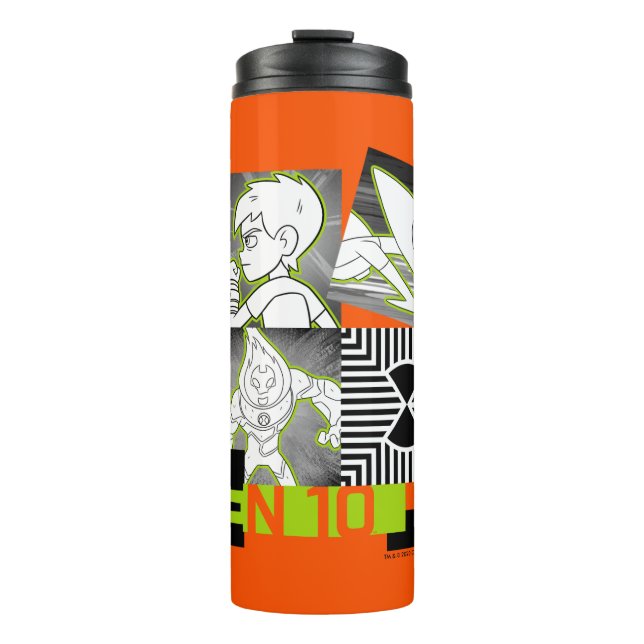 Bouteilles Isothermes Ben 10 - Il est temps de devenir Alien (Devant)