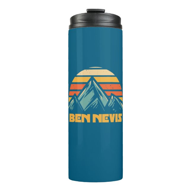Bouteilles Isothermes Ben Nevis Retro Turquoise (Devant)