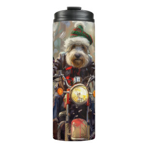 Bouteilles Isothermes Bernedoodle Chien équitation Moto Noël