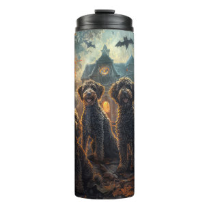 Bouteilles Isothermes Bernedoodle Halloween nuit chien délice