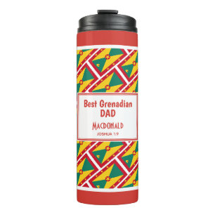 Bouteilles Isothermes BEST GRENADIAN DAD Grenada Drapeau Customisé Boiss