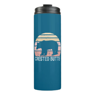 Bouteilles Isothermes Beurre de Crête Colorado Ours Rétro