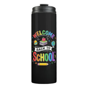 Bouteilles Isothermes Bienvenue à l'école les enfants Enseignant Premier