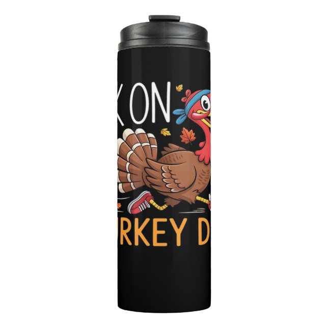 Bouteilles Isothermes Bigfoot Turquie Citrouille Thanksgiving Day Classi (Devant)