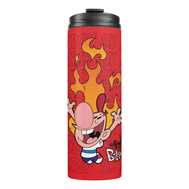 Bouteilles Isothermes Billy & Mandy - Nous détruire tous (Devant)