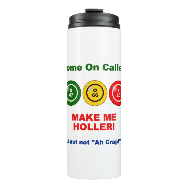 Bouteilles Isothermes Bingo ! Allez, Caller (Devant)