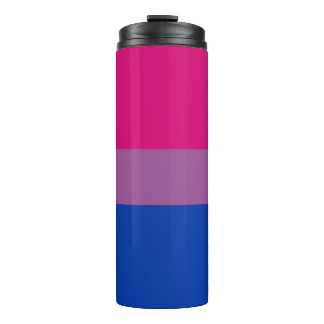 Bouteilles Isothermes Bisexual pride (Devant)