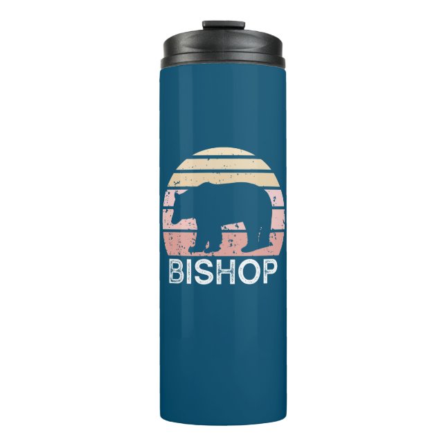 Bouteilles Isothermes Bishop California Retro Bear (Devant)