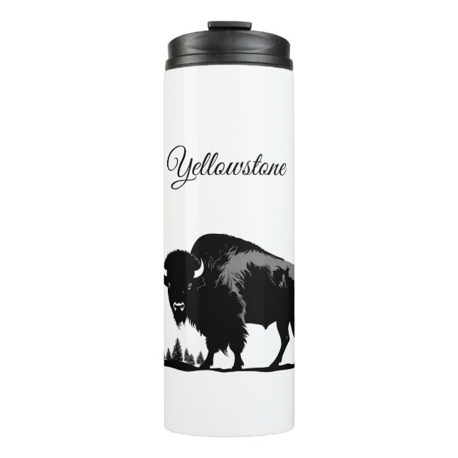 Bouteilles Isothermes Bison de tombeau-yellowstone (Devant)