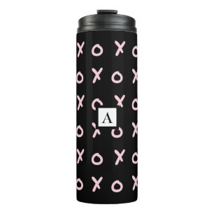 Bouteilles Isothermes Black & Baby Pink X O XO XO XO's Trendy Cute