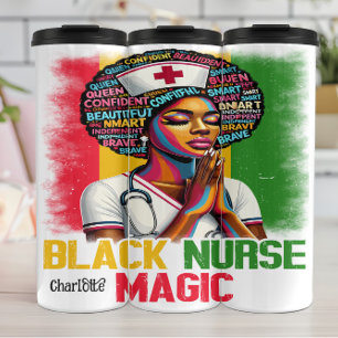 Bouteilles Isothermes Black Nurse Magic : Confiant, Esprit Courageux