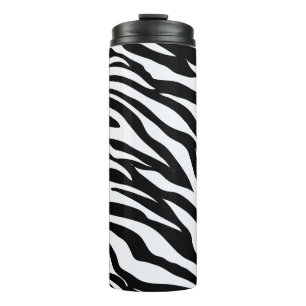 Bouteilles Isothermes Black & White Zebra Safari Motif animal