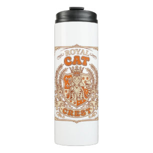 Bouteilles Isothermes Blason de chat royal Chat Héraldique Armoiries Vin