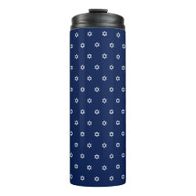 Bleu marine blanc d'étoile de David