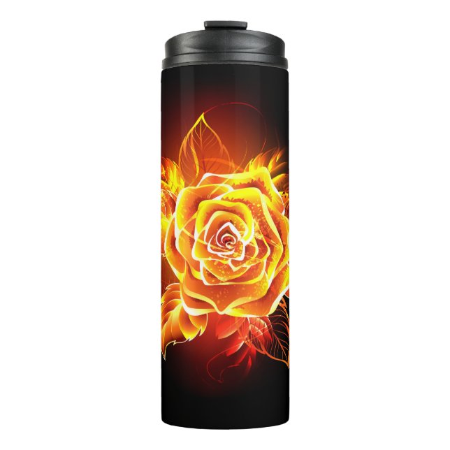 Bouteilles Isothermes Blooming Fire Rose (Devant)