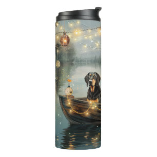 Bouteilles Isothermes Bluetick Coonhound Noël Festive Voyage