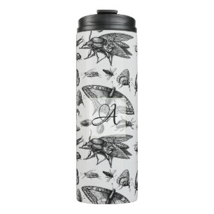 Bouteilles Isothermes BOGUES GOTHIQUES monogrammes Insectes d'encre Vint