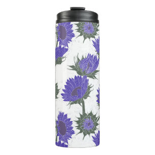 Bouteilles Isothermes Bois Imprimer Tournesol violet