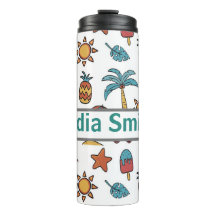Boisson de plage personnalisée tumbler