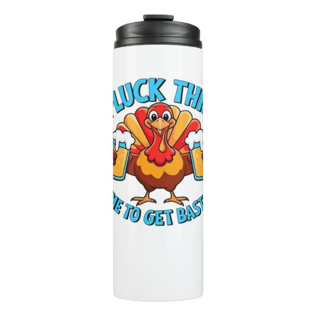 Bouteilles Isothermes Bon Temps Joyeux Thamksgiving classique T-shirt (Devant)
