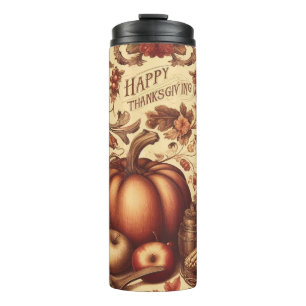 Bouteilles Isothermes Bon thanksgiving vintage/classique