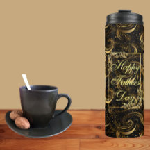 Bonne Fête des pères Moderne Calligraphie Fils Feu