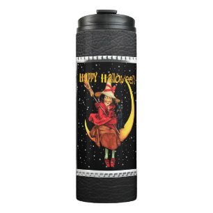 Bouteilles Isothermes Bonne sorcière d'Halloween