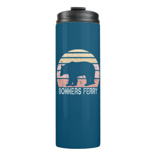 Bouteilles Isothermes Bonners Ferry Idaho Retro Bear