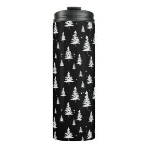 Bouteilles Isothermes Bonnet thermique de Noël noir et blanc