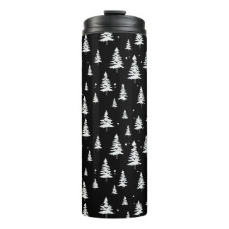 Bouteilles Isothermes Bonnet thermique de Noël noir et blanc