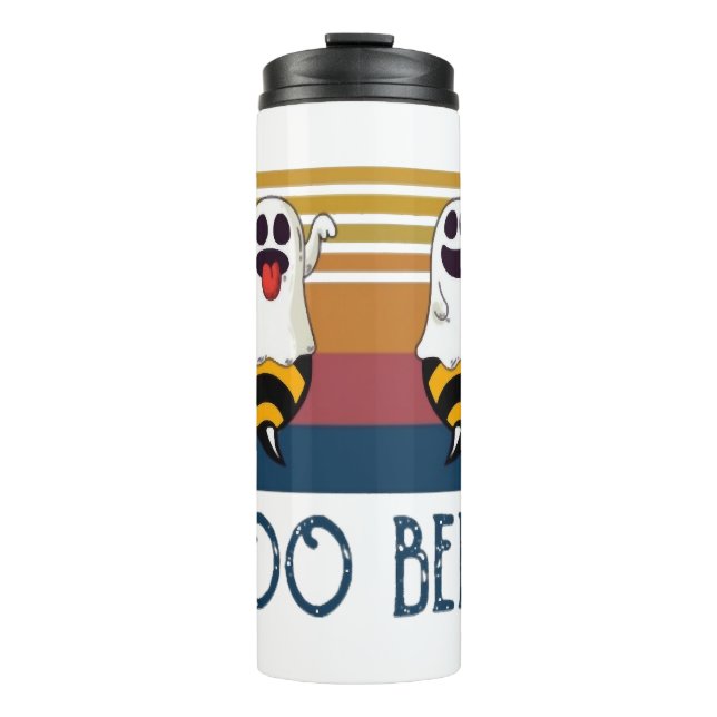 Bouteilles Isothermes Boo Bees Couple Ghost Chemise Halloween (Devant)