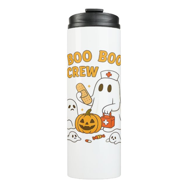 Bouteilles Isothermes Boo Boo Infirmière d'équipage Funny Halloween Infi (Devant)
