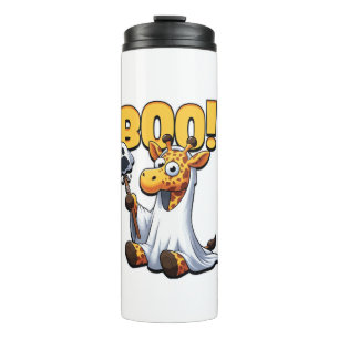 Bouteilles Isothermes Boo Giraffe Halloween Ghost Giraffe _1