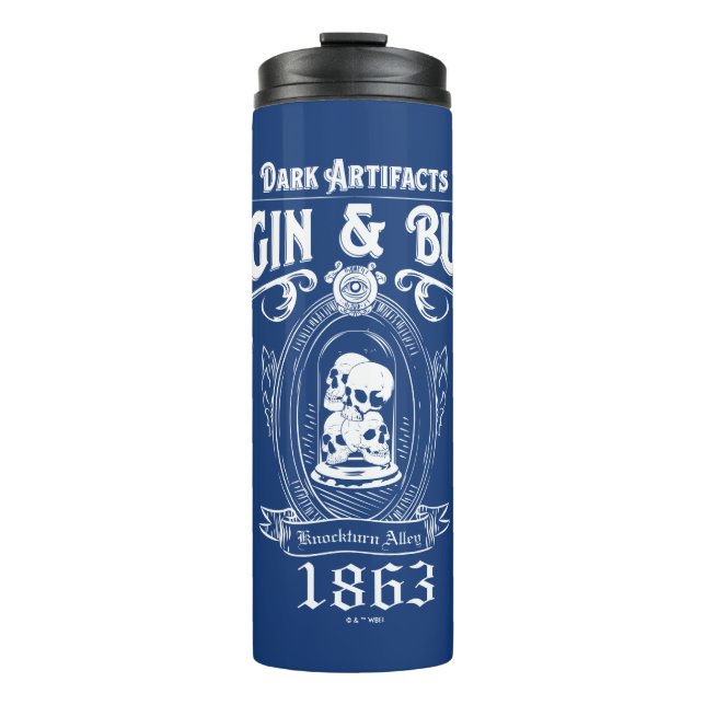 Bouteilles Isothermes BORGIN & BURKES™ Artefacts foncés Magasin graphiqu (Devant)