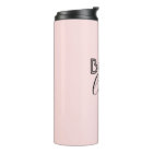 Boss Lady Thermal Tumbler | Rose et noir