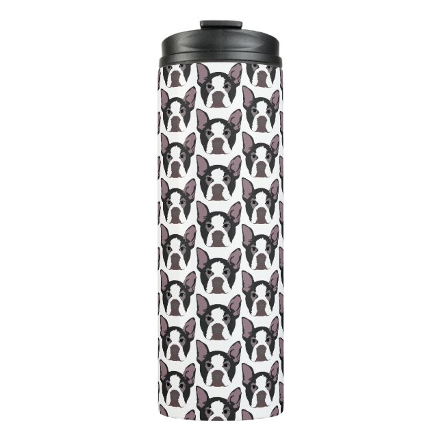 Bouteilles Isothermes Boston Terriers sur Tumbler (Devant)