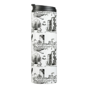 Bouteilles Isothermes Boston Toile