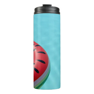 Bouteilles Isothermes Bouée de sauvetage rouge et vert sur la piscine