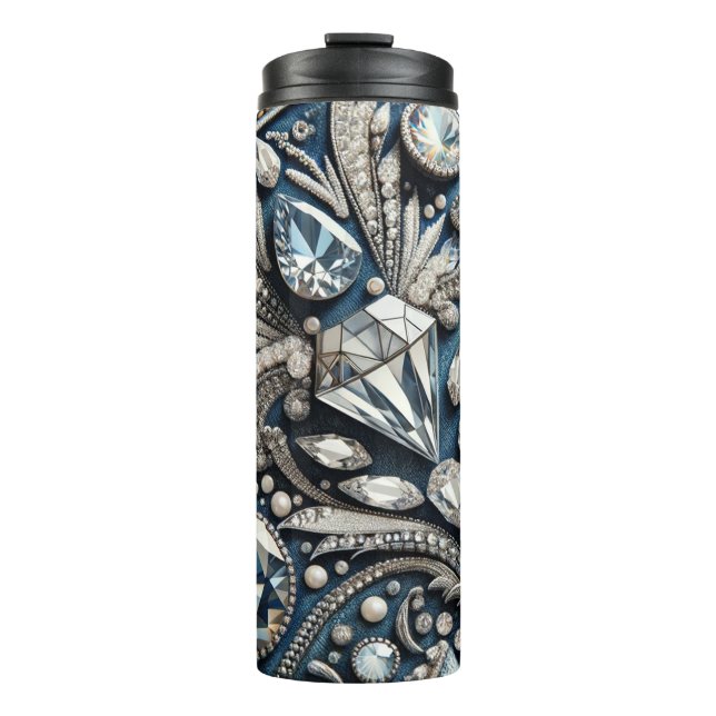 Bouteilles Isothermes Boule de verre Denim & Diamonds (Devant)