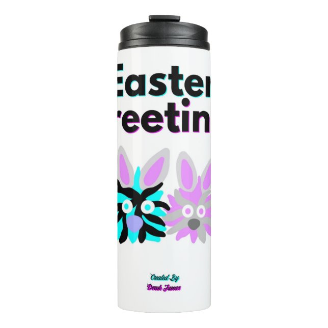 Bouteilles Isothermes Boussole thermique Fuzzies Bunny (Devant)