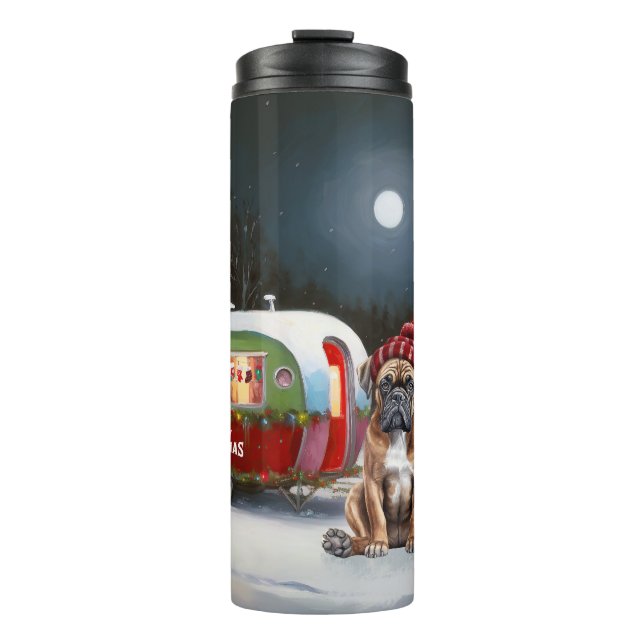 Bouteilles Isothermes Boxe d'hiver Caravan Christmas Adventure (Devant)