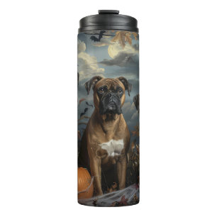 Bouteilles Isothermes Boxer Halloween Night Doggy Délice